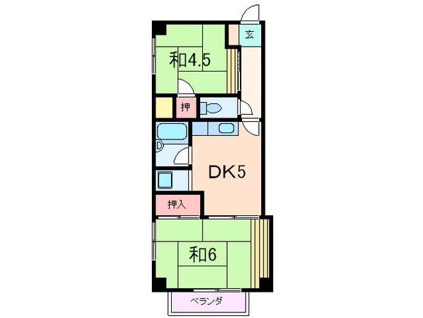 ビルブルドッグの物件間取画像